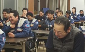 スマホ運転の恐怖を学ぼう（全体ミーティング31.1.26）